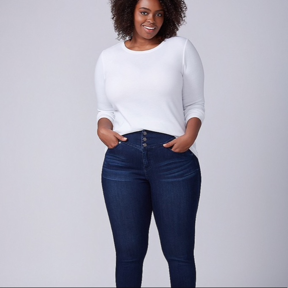 Super Stretch High Rise Skinny Jeans